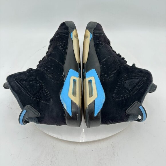 Nike Air Jordan 6 Size 7Y Women 8.5 384665-006 University Blue Basketball Shoe - Picture 6 of 11